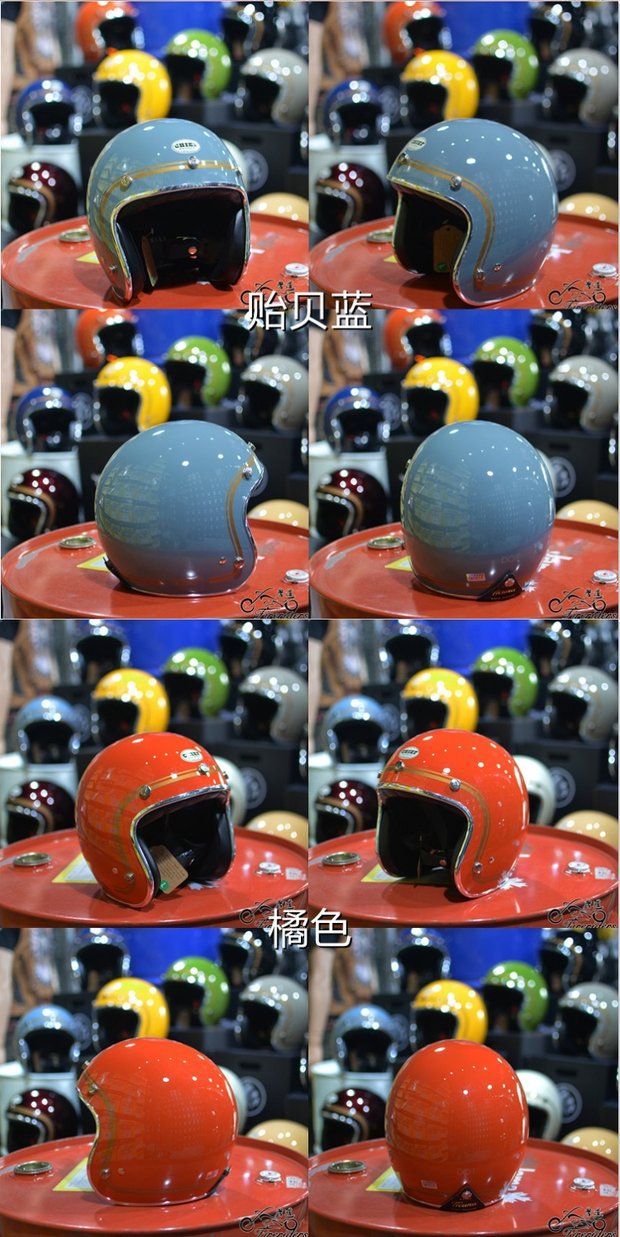 Adult Motorcycle Helmet CHIEF 34 Half Helmet DOT Certified