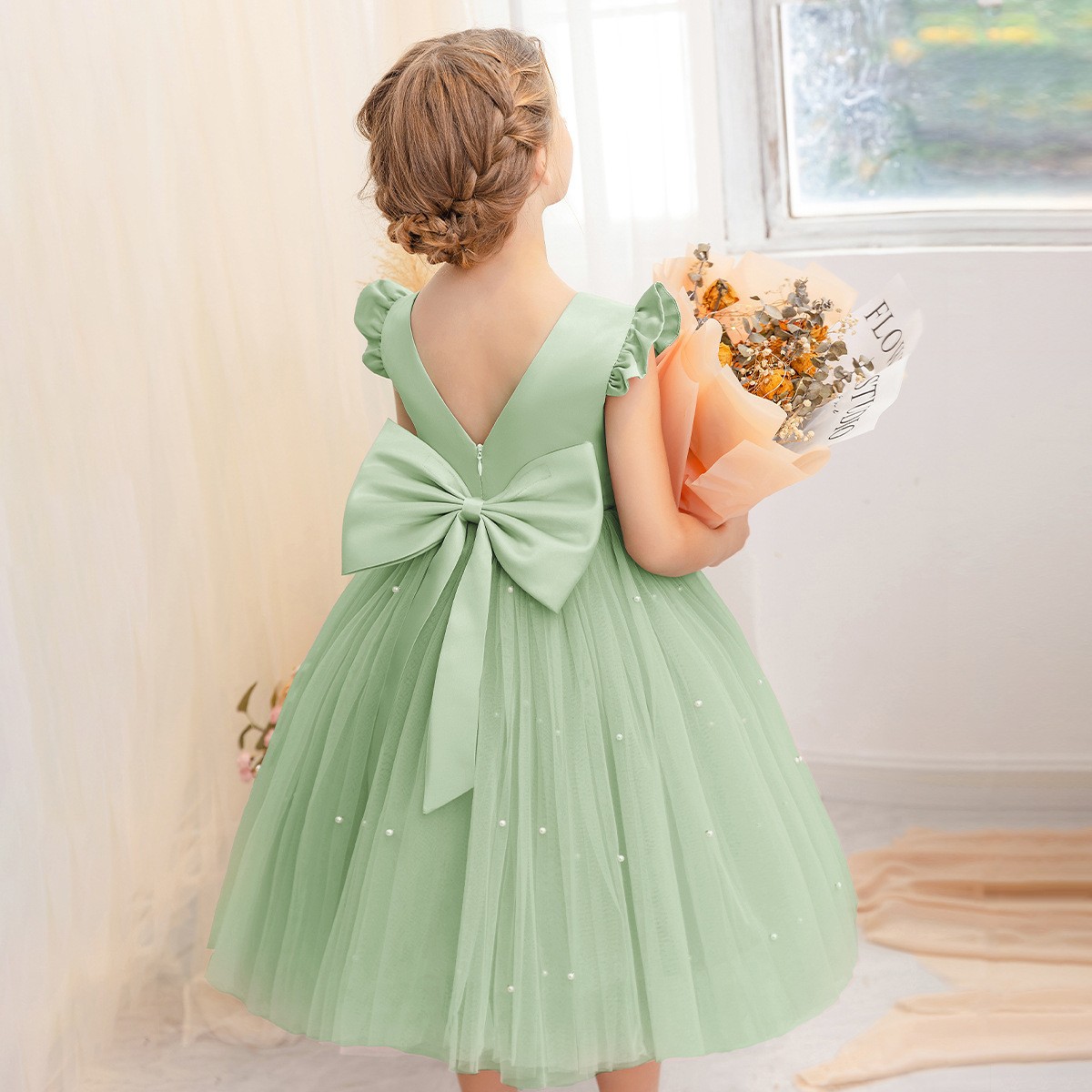 النعناع الأخضر / 73cm（6-9M）