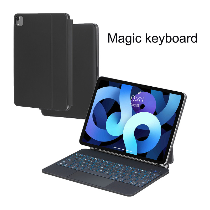 Suitable for ipad wonderful control keyboard 12.9 inch protective cover AirPro13 magnetic levitation touchpad bluetooth keyboard