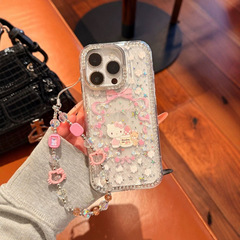 カイア スイート クール ガール ハロー kt ハローキティ スター Apple 16promax 携帯電話ケース iphone13 に適しています
