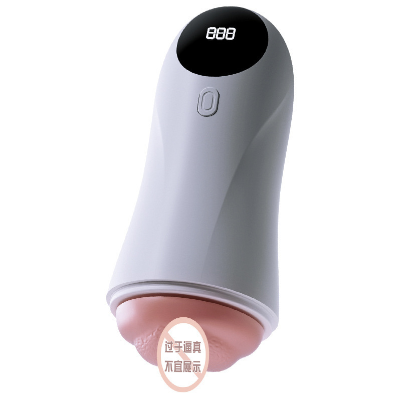 Mystery White Fantasy Cup Copa de avión Máquina automática eléctrica Masturbación masculina Productos para adultos Sex masculino 40/caja image 5