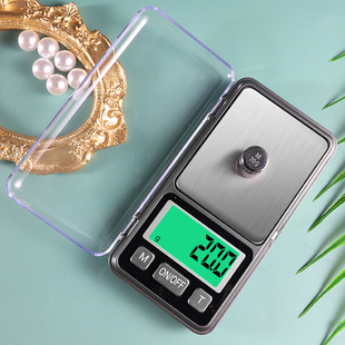 Mini Digital Portable Jewelry Scale 0.01g Jewelry and Medicinal Material Gram Electronic Pocket Scale High Precision