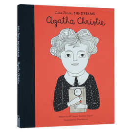 英文原版小女孩大梦想Little People Big Dreams Agatha Christie