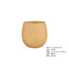 Japanese wooden megaphone, soup bowl from natural wood, tableware, cup, wholesale