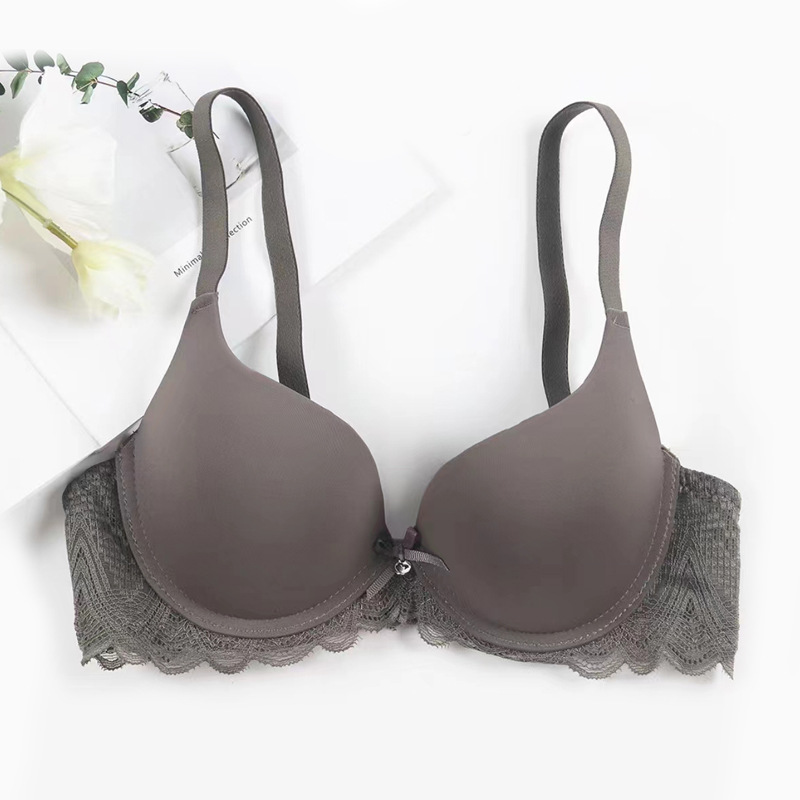 Shantou sostén en stock ropa interior del sudeste asiático de mujer tela de encaje transparente transpirable acúmulo cómodo sostén de mujer