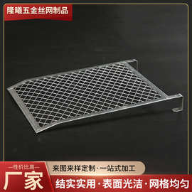 镀锌冷板铁丝网 一次性烧烤夹子 适用饭店酒楼烧烤店宿营26x30cm