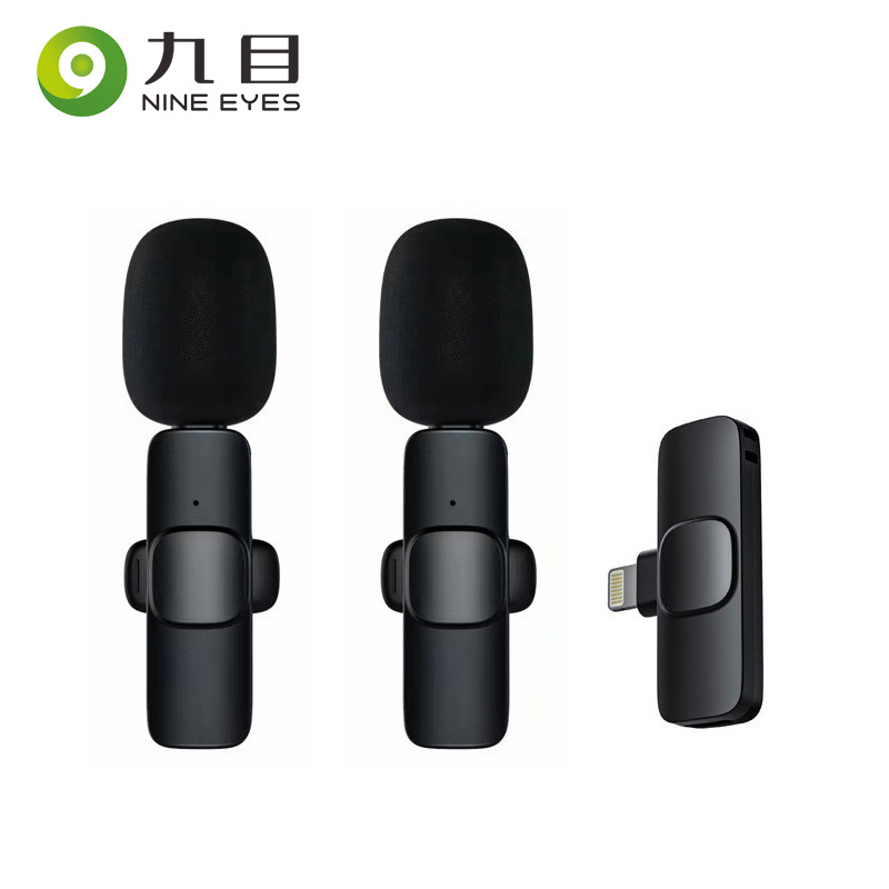 無線領(lǐng)夾麥克風(fēng)直播戶外吃播抖音網(wǎng)紅短視頻領(lǐng)夾式麥克風(fēng)批發(fā)貼牌