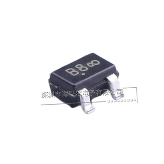 BAT54SWT1G 丝印B8贴片 SOT-323 肖特基二极管