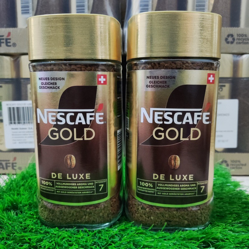 新日期 德国金牌固体咖啡200g醇品冻干粉无糖速溶冲饮100克瓶装