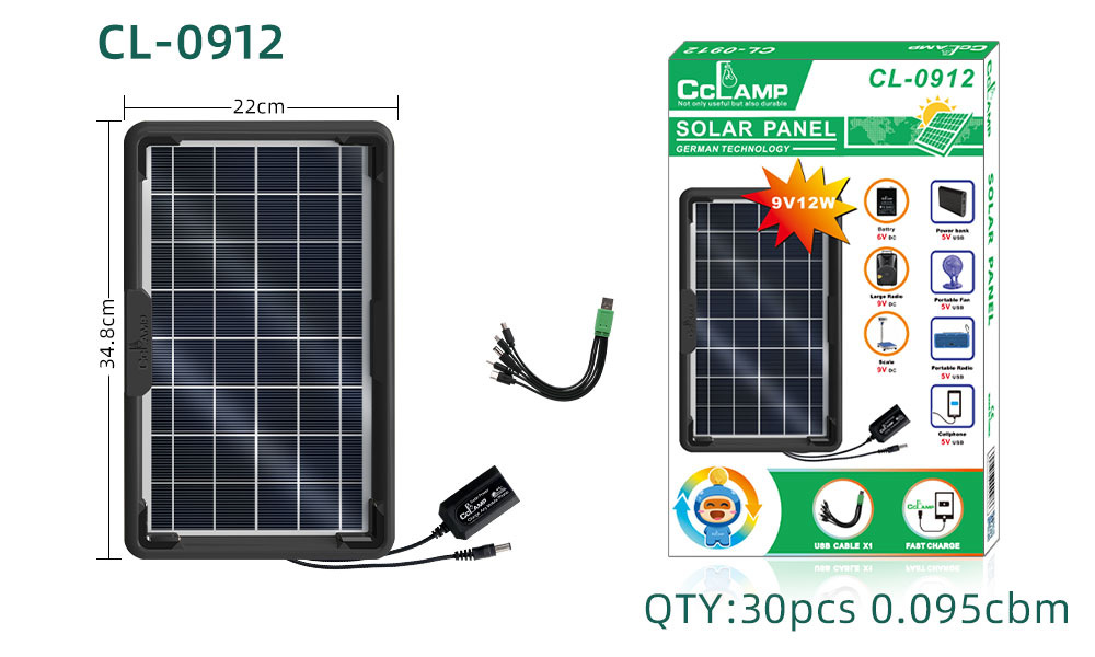 Nuevo panel solar fotovoltaico sistema fotovoltaico de silicio monocristalino módulo de generación de energía recargable panel fotovoltaico al aire libre