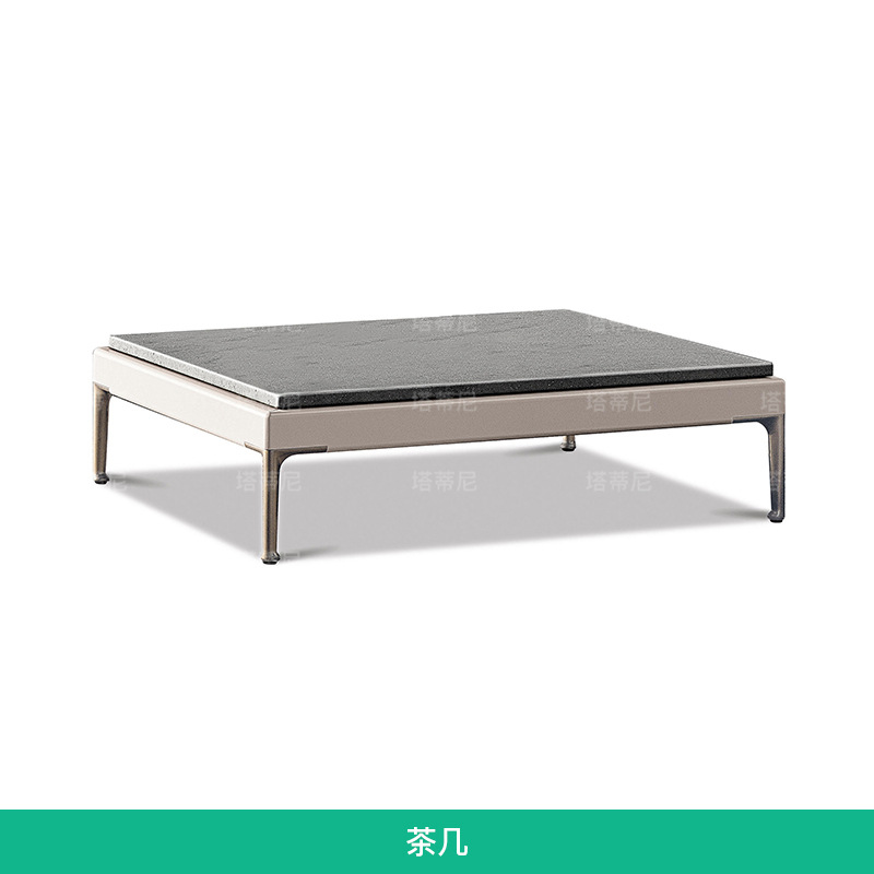 Conjunto de sofás de ratán para terraza, patio, jardín, solárium, silla de ratán para balcón, sofá de aleación de aluminio. image 32