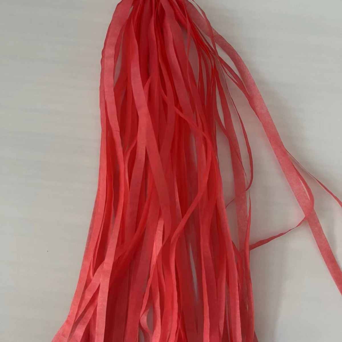 프린지 비 커튼 25*35CM 수박 레드
