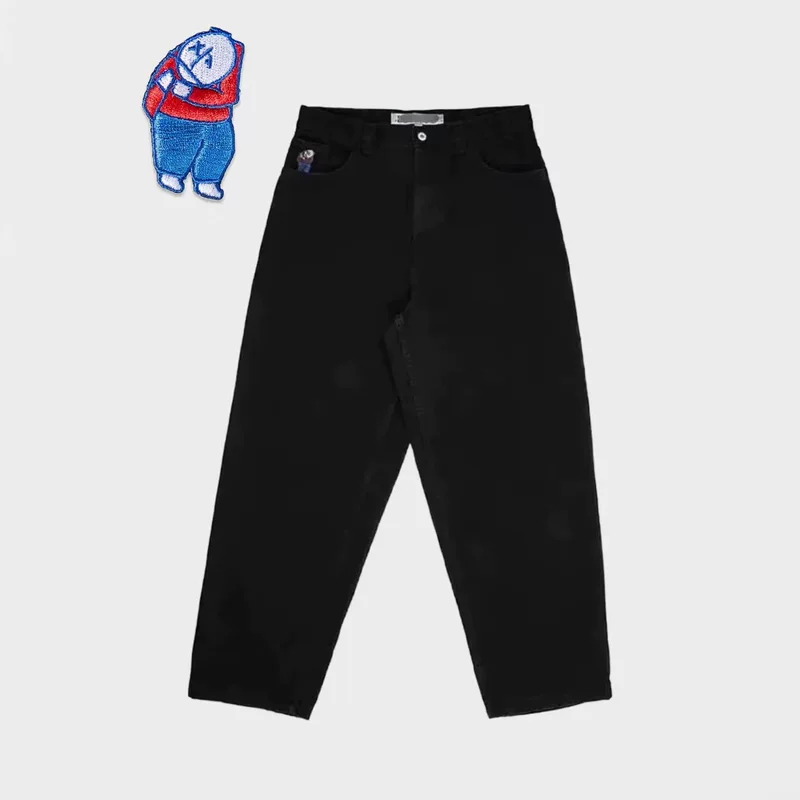 ยีนส์ Big Boy polar y2k ทรงกว้าง ขาใหญ่ ฟิตหลวม หลายสีและขนาด