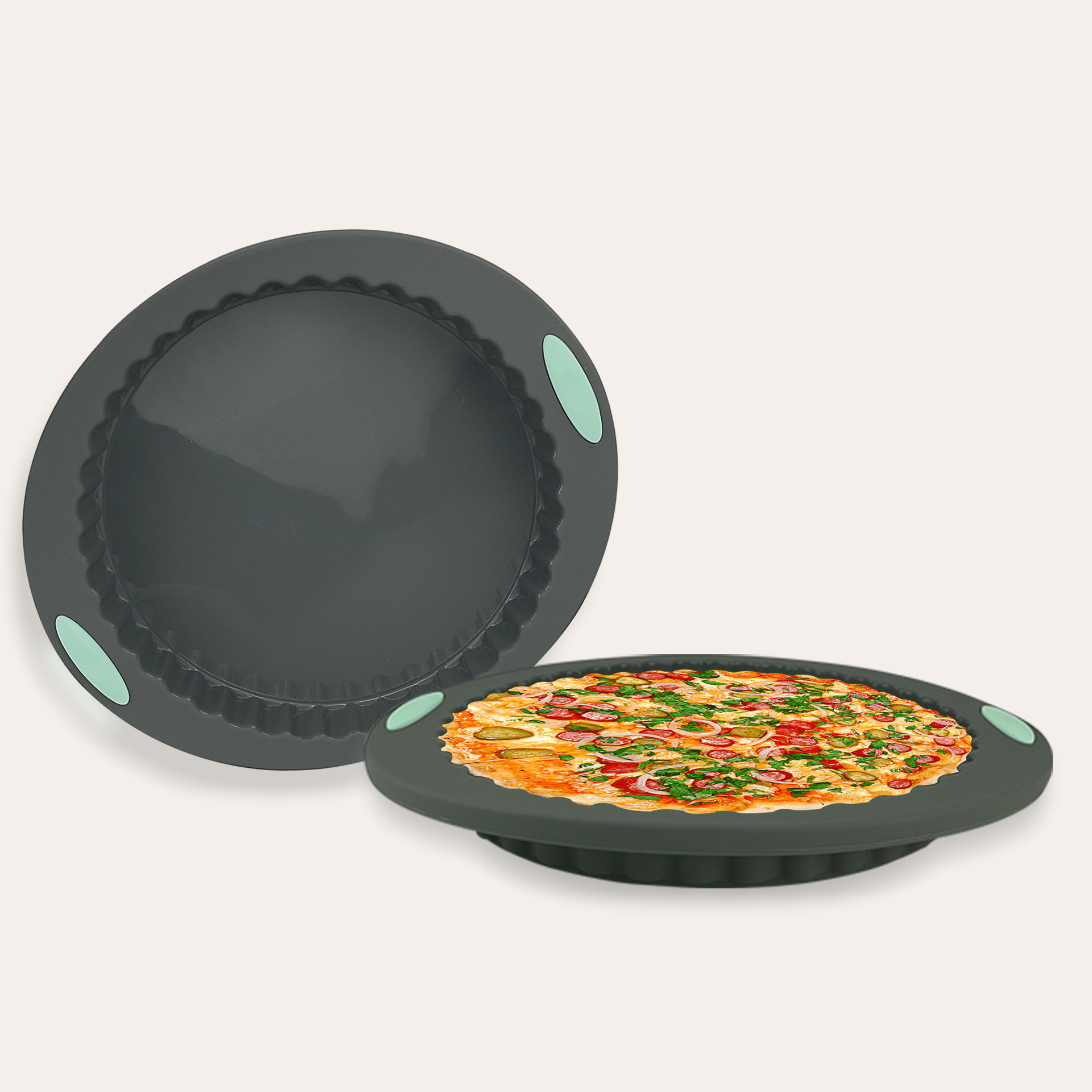 Juego de Moldes para Hornear de Silicona para Pastelería