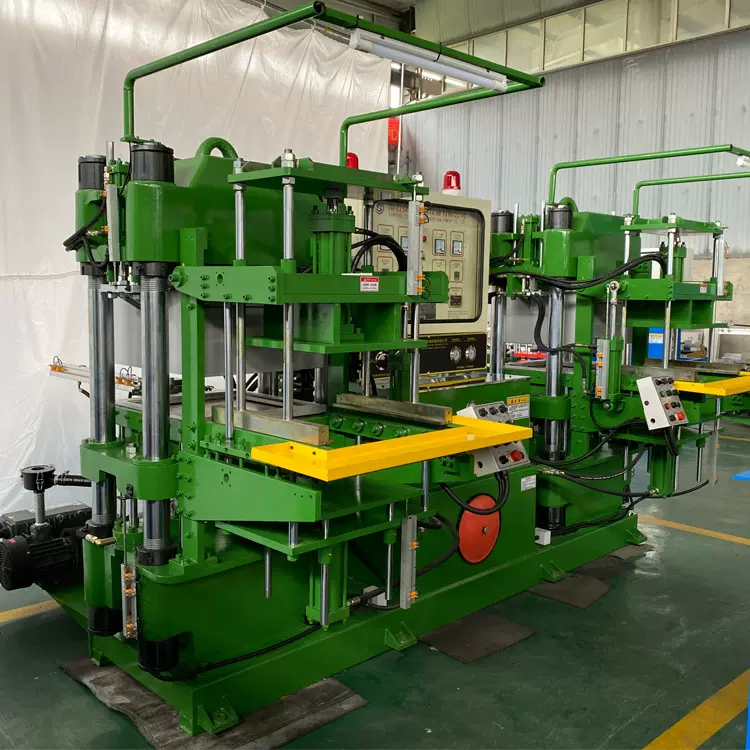 【现货供应】200T双联真空油封机带下拍橡胶制品全自动硫化机