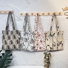 2024春夏新款国风新中式包包女复古时尚刺绣托特包潮流休闲单肩包