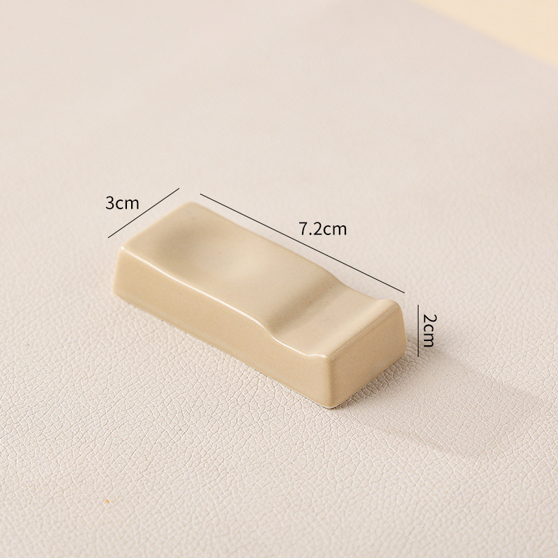 クリーム風置物食器セラミック箸立て多目的箸立て箸枕箸立てスプーンスプーンホルダー公箸立てスプーン|undefined