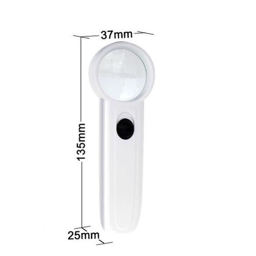 8x Optical Magnifier JM-Z19 Mobile Computer PCB Circuit Board Motherboard Repair Magnifying Tool with LED Light