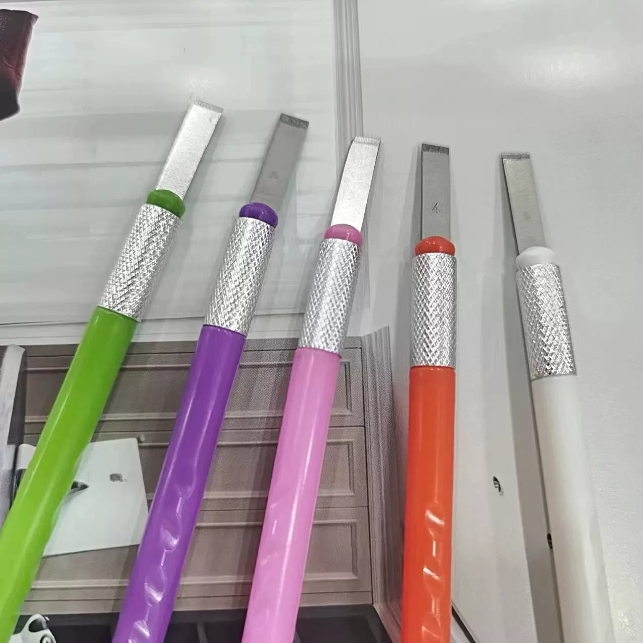 厂家直供手账ABS杆刻刀剪纸橡皮章切割美工刀手机贴膜平头雕刻刀