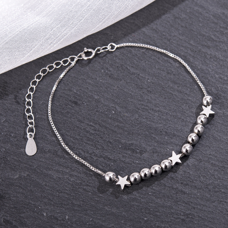 라운드 구슬 스타 팔찌