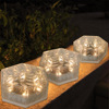 LED electronic candle solar-powered for gazebo, decorations, props