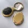 Local gold oval comb