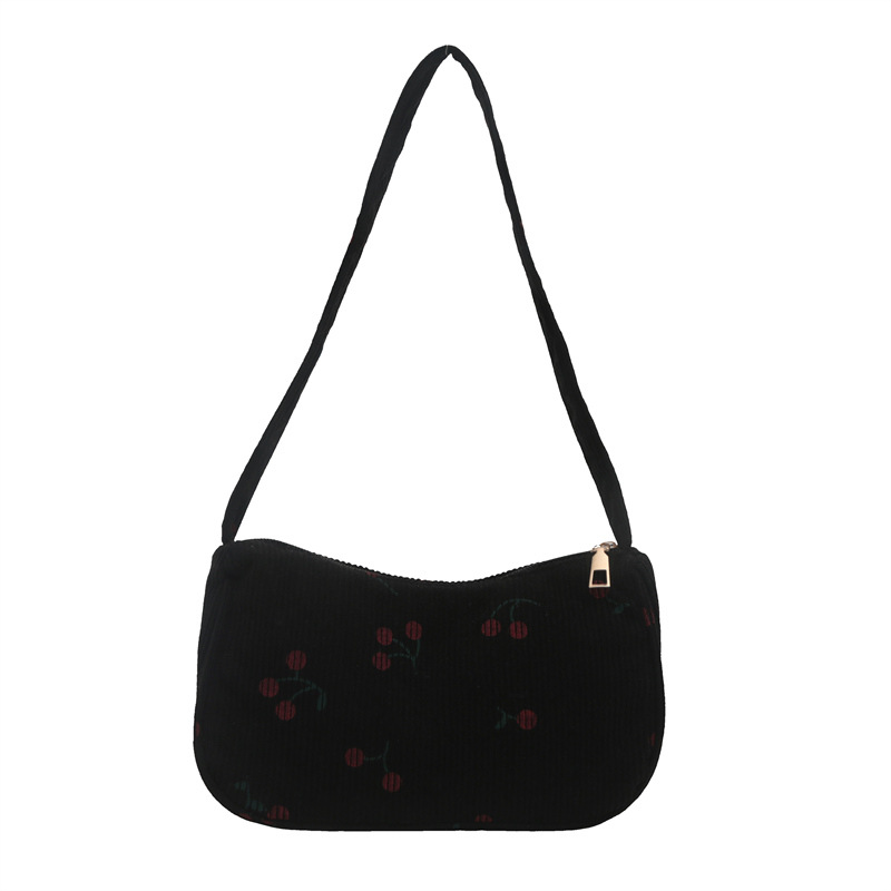 Bolsos de hombro de viento dulce simple para mujeres 2024 otoño nuevo bolso de mujer pequeño fresco bolso de moda casual bolso inferior