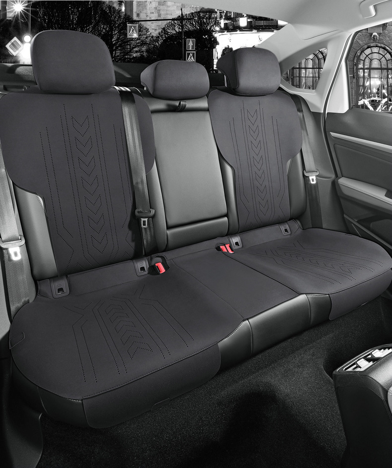Volkswagen Sagitar special car seat cover suede four seasons universal semi-enclosed cushion breathable saddle cushion seat cover