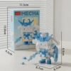 Mecha-Yugui Puppy 490 Particles Building Blocks [Color Box]