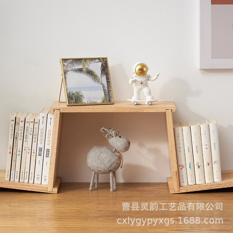 Libro simple creativo para niños al por mayor de madera color madera estantería estantería estantería estantería simple de escritorio