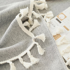 棉麻風桌布新中式素色禪意茶席電視櫃茶几餐桌台布防塵會議室桌布