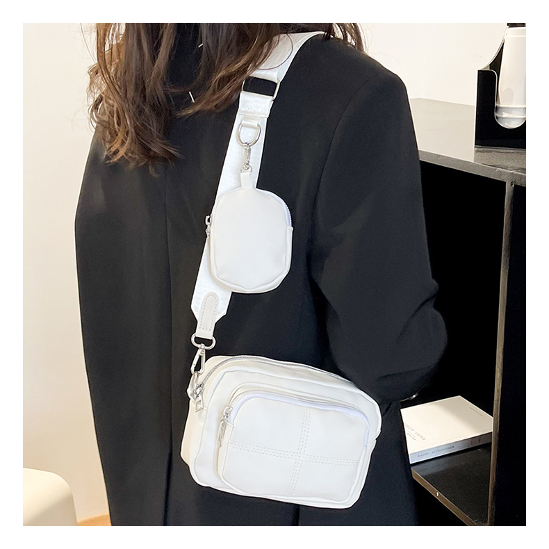 Nowa, mała, popularna torba listonoszka Baigou Box Nylon na jedno ramię dla kobiet_voghion.com