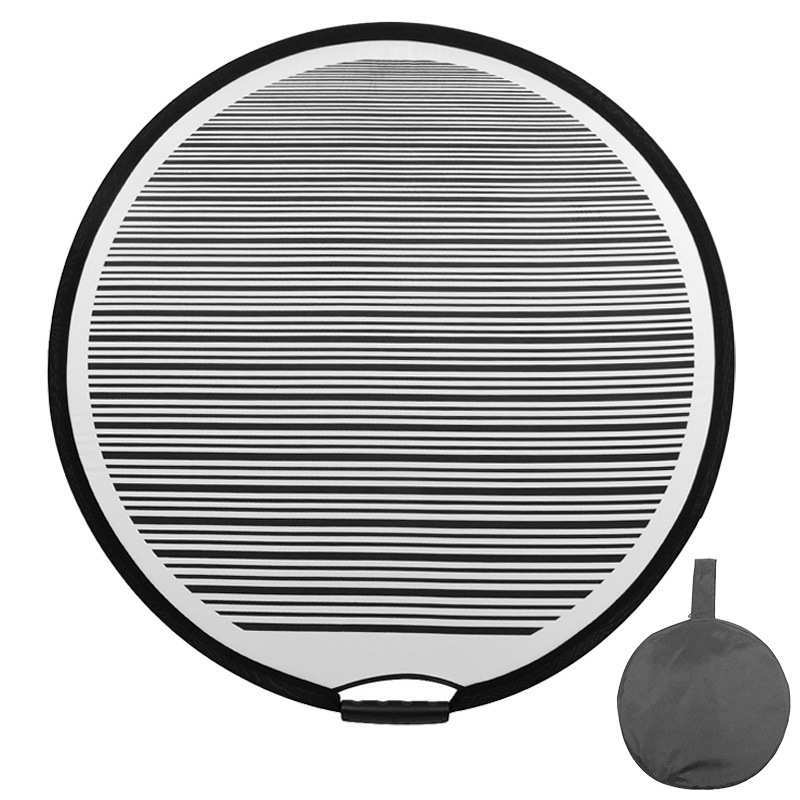 汽车凹陷修复工具修复板条纹反光板凹坑凹痕检测配件便携折叠爆款