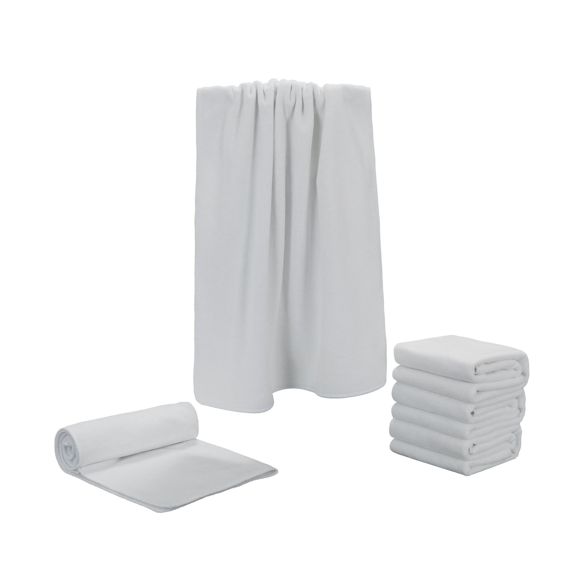 인쇄된 빈 수건 [크기는 사용자 정의 가능]