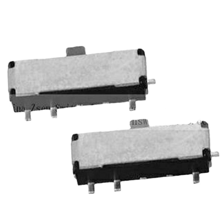 拨动开关左右复位   左右回弹复位滑动开关 贴片左右复位拨动开关