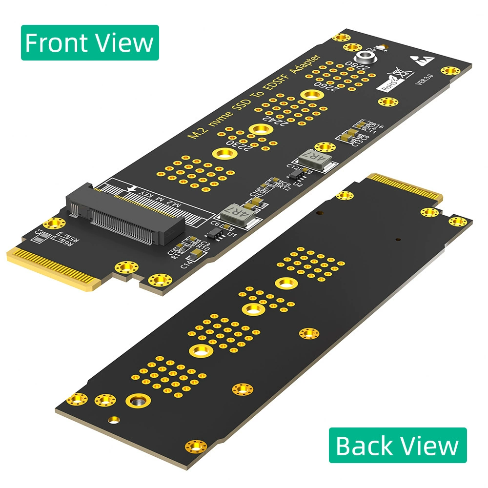 Новый переходник M.2 NVMe → EDSFF, адаптер EDSFF → M.2 NVMe