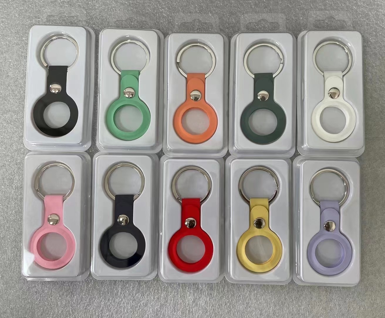 2021新款苹果Airtag保护套硅胶防摔Airtag钥匙扣iPhone防丢跟踪器|ms