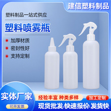 厂家批发塑料瓶小喷壶塑料瓶圆柱喷雾瓶 500ml消毒水噴瓶浇花