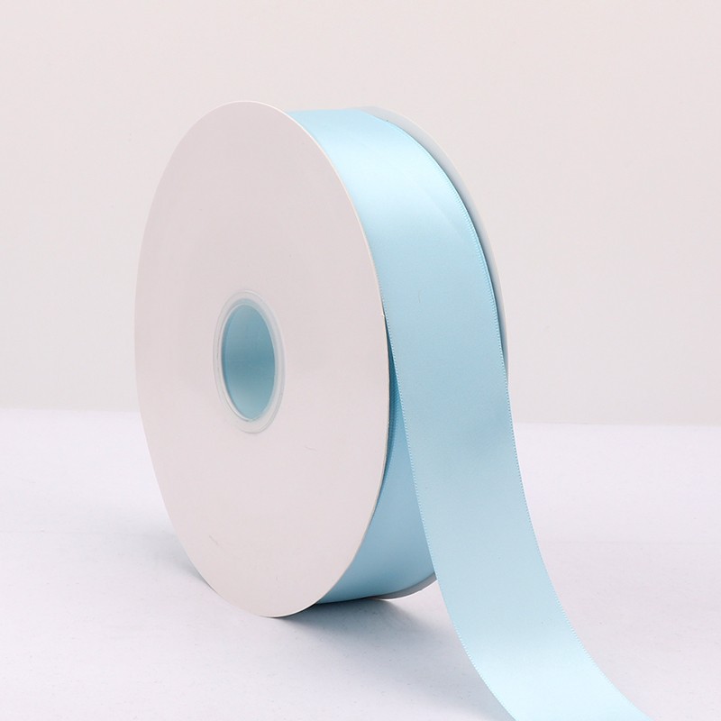 Cinta de satén de doble cara de 4 cm para manualidades, cinta de poliéster, cinta para flores, cinta de seda, cinta para decoración de pasteles, cinta para cajas de regalo, accesorios para el cabello, lazos para regalo image 47