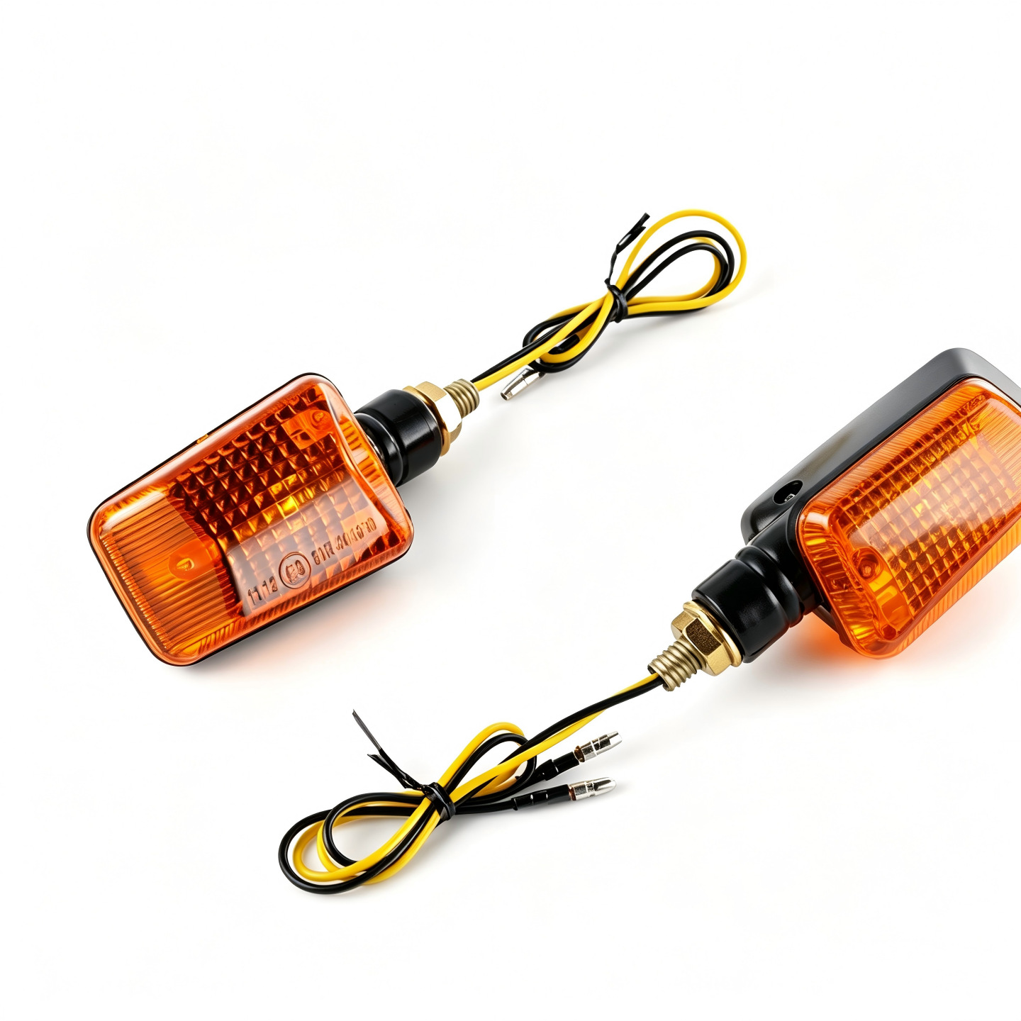 Cruiser Bike Retro Turn Signal Indicator Light Motorcycle Turn Signal Modification Parts Turn Signal Light Signal Lamp