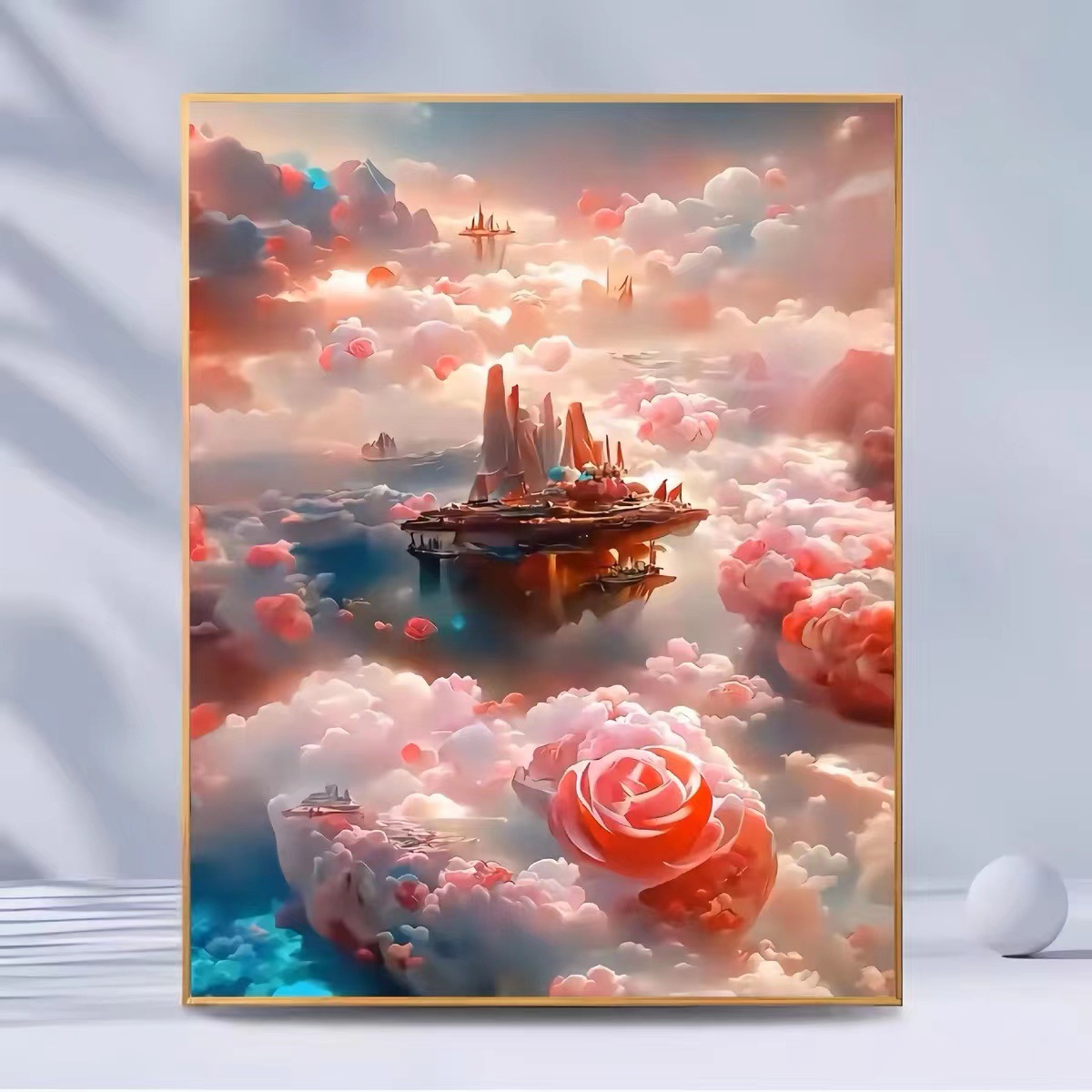 [Pequeño al por mayor] pintura al óleo digital di relleno de pintura acrílica simple pintura decorativa de alto nivel con selección de cabello al por mayor