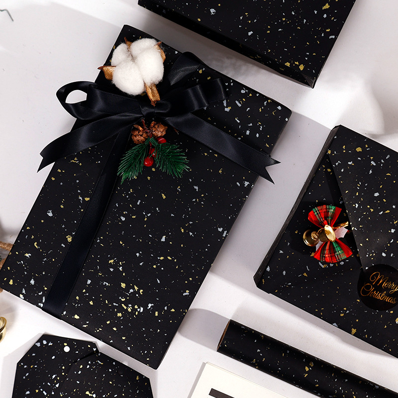 Transfronterizos para grandes rollo de papel de alta calidad de Navidad y día de San Valentín, papel de embalaje de regalo de cumpleaños al por mayor. image 4