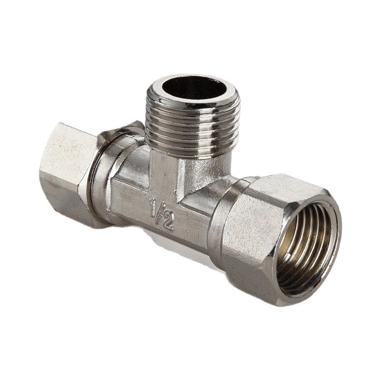 Factory Wholesale Thickened 4-Point Stainless Steel/All-Copper Water Pipe Multifunctional Union Three-Way Elbow Hardware Accessories