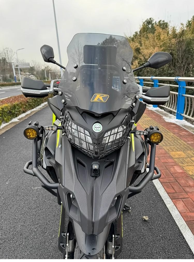 Suitable for Benelli Trk552 Modification, Heightened Windshield, Trk502 Front Windshield, 552X Front Windshield Accessories
