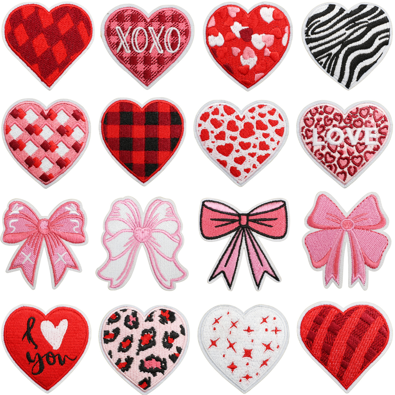 3g Weight Clothing Sticker Patches Classification 1 Piece Quantity Dacron thread Material Valentine'S Day Festival Heart Shape Pattern Casual, Elegant, Simple Style Style Embroidery Craft 1 Piece Casual Elegant Simple Style Heart Shape Dacron Thread Clothing Sticker Patches 无