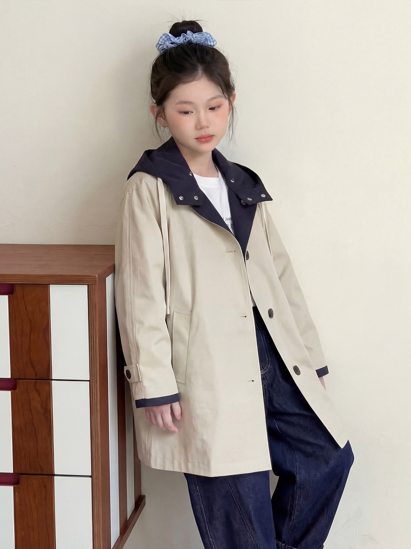 Spring trench coat