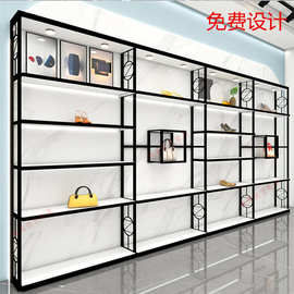 鞋店鞋架展示架童鞋店货架多层商场带灯货柜装修效果图片店铺商用