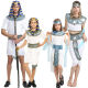 Halloween Children's Day Stage Performance Costume Egyptian Queen King Parent-Child Couple Pharaoh Empress Performance Costume