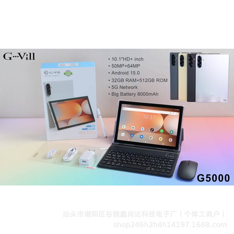 New Export G5000 Tablet Pc 10.1inch Incell Unbreakable Screen