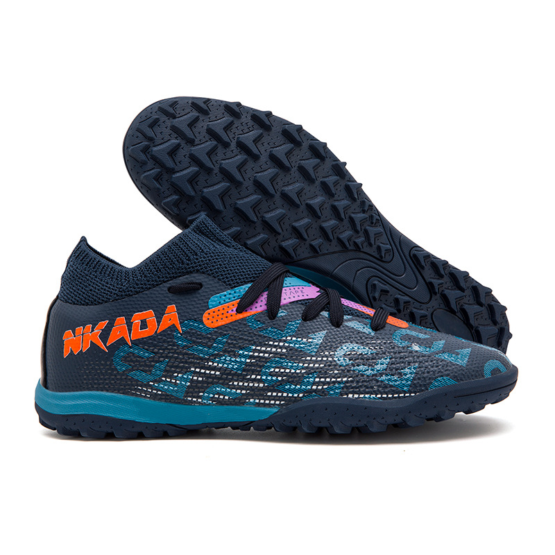 Nails - naranja azul profundo